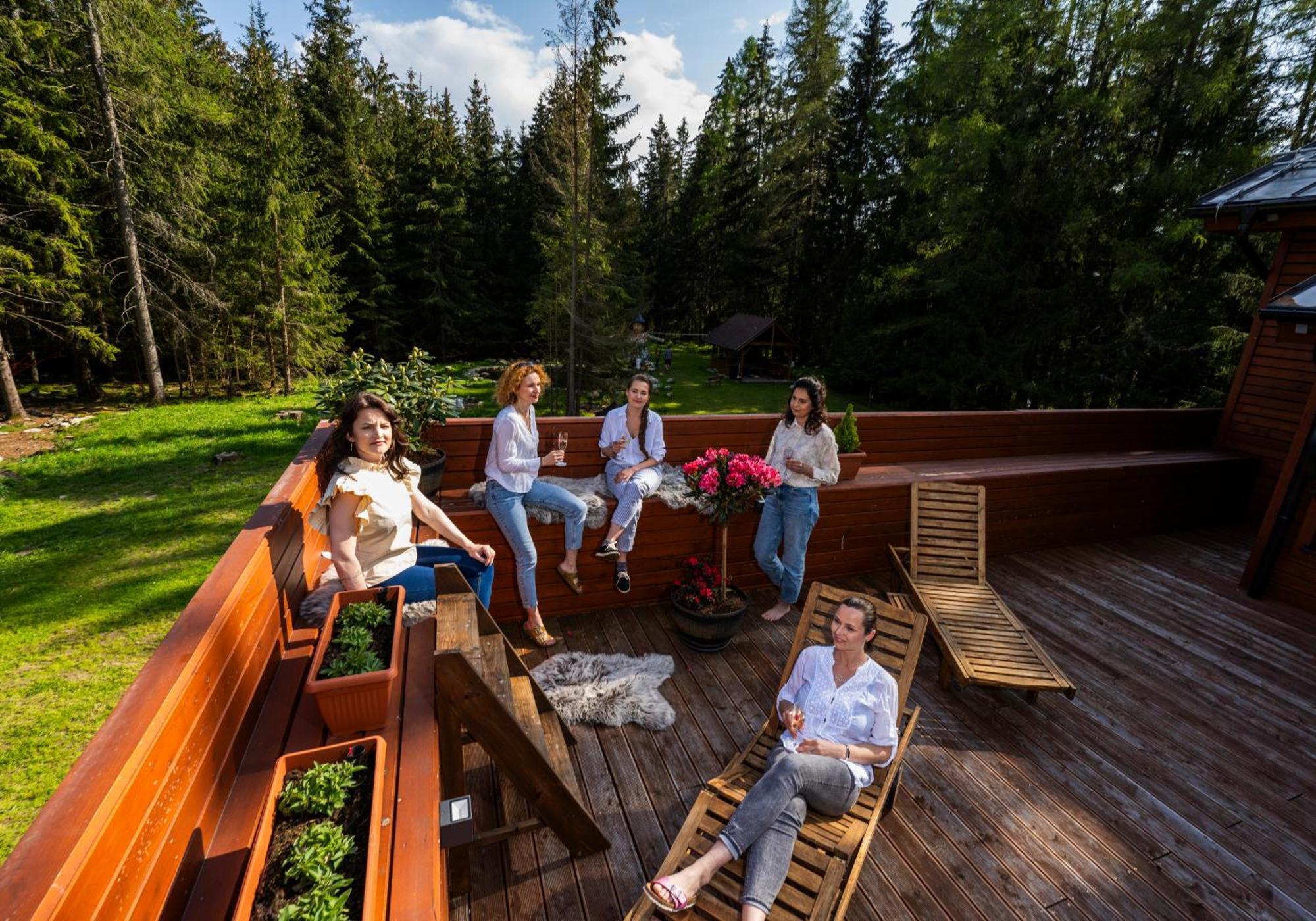 Villa Drosera S Wellnessom, Rackova Dolina V Zapadnych Tatrach Pribylina Exterior foto